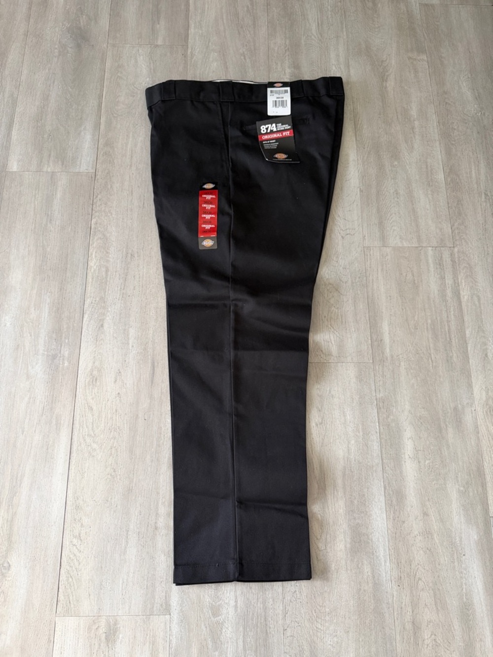 Dickies Black Work Pants - Straight Leg